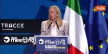Meloni: La droga fa schifo, tra poco vado a San Patrignano
