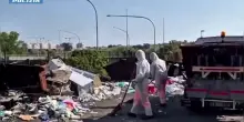 Blitz in campo nomadi a Roma, sequestri e denunce