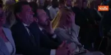Standing ovation al Meeting di Rimini, Meloni si commuove