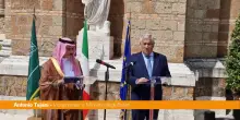 M.O. Tajani "Al lavoro con Arabia Saudita per soluzione a due stati"