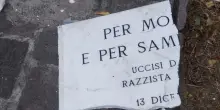"Sono i fascisti", ma lo sfregio ai due senegalesi lo ha fatto un marocchino
