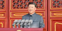 Xi Jinping “Rinnovamento della Cina è inarrestabile, la pace trionferà”