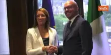 G7 Parlamento in Canada, Lorenzo Fontana incontra Metsola a Ottawa per un bilaterale