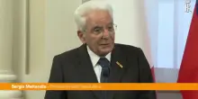 Mattarella "Crinale pericoloso, si rischia un baratro di violenza"