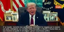Assassinio di Charlie Kirk, Trump: E' un momento buio per l'America