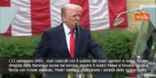 Anniversario attentato 11 settembre, Trump: Americani hanno dimostrato che mai si arrenderemo