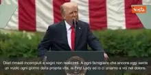 Anniversario dell'11 settembre, Trump: "Non dimenticheremo mai le vittime"