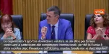Sanchez: Organizzazioni sportive valutino se sia etico che Israele partecipi a competizioni