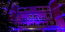 Giornata dell'Alzheimer, l'Ircss San Raffaele di Roma si illumina di viola