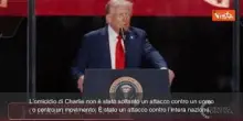 Trump: "L'assassinio di Charlie Kirk è stato un attacco alla nostra nazione"