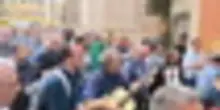 Gaza, a Roma la processione pacifica dei "Preti contro il genocidio"
