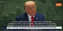 Trump: "Ho fatto cessare sette guerre, merito il Nobel per la pace"