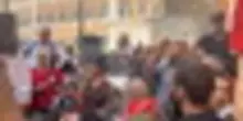 Flotilla, al presidio in piazza Montecitorio contestata la Cgil