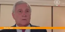 Tajani "Non abbiamo mai lasciato sola l'Ucraina"
