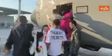 Sette bambini da Gaza arrivati in Italia per ricevere cure