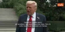 Trump: "Hamas ha 3-4 giorni per accettare il piano, non c'è molto margine per negoziare"