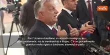 Orban: No all'Ucraina in Ue, suo ingresso porterebbe guerra in Europa