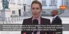 Kallas: Vogliamo pace e cessate il fuoco in Ucraina