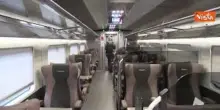 Ecco il nuovo treno Frecciarossa 1000 presentato a Termini