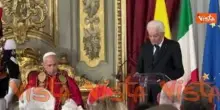 Mattarella: È essenziale disarmare gli animi e le parole