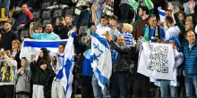 Il pubblico di Udine fischia l'inno israeliano