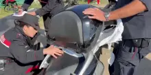 Scoperto in Riserva Aniene a Roma un deposito di moto e scooter rubati