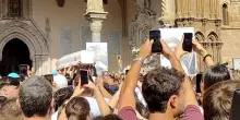 Palermo dà l'ultimo saluto a Paolo Taormina, le immagini dei funerali
