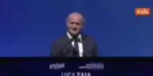 Regionali Veneto, applausi per Zaia e cori "Luca, Luca" ad apertura campagna per Stefani Presidente