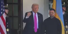 Trump accoglie Zelensky alla Casa Bianca, le immagini