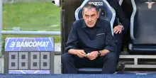 Sarri “Tante difficoltà, ma non perdo forza e convinzione”