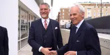 Giuli visita mostra Webuild EVOLUTIO, "Autobiografia dello sviluppo"