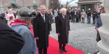 Mattarella e i Reali dei Belgio rendono omaggio a vittime Marcinelle
