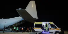 Gaza: atterrato a Ciampino un gruppo di studenti e ricercatori palestinesi dalla Striscia