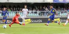 Verona avanti di due reti raggiunto dal Cagliari, finisce 2-2