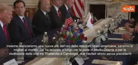 Premier giapponese Sanae Takaichi a Trump: Insieme realizzeremo nuova età dell'oro SOTT