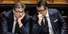 Manovra, vertice Lega con Salvini e Giorgetti: "Nessun taglio alle opere. Focus su pace fiscale e banche"