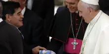 Papa Francesco e la Partita della Pace “quando volle Maradona per farlo confessare”