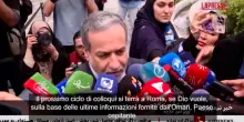Nucleare, Iran: “A Roma nuovo round di colloqui con Usa”