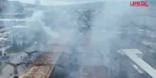 Georgia, maxi incendio vicino stazione Tbilisi: evacuati ospedali