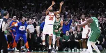 Playoff Nba 2025, i Knikcs vincono ancora a Boston. Thunder a valanga sui Nuggets