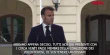 Macron: “Sanzioni a Mosca se non accetta la tregua di 30 giorni”