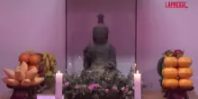 La Corea del Sud restituisce al Giappone una statua buddista rubata nel 2012