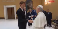 Sinner da Papa Leone XIV: Jannik gli dona la sua racchetta
