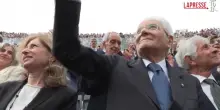 Internazionali Roma 2025, Mattarella al Foro Italico accolto da un’ovazione