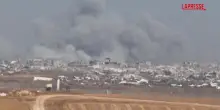 Gaza, colonne di fumo dalla Striscia dopo attacchi Israele