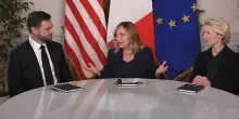 Dazi, trilaterale Meloni-Vance-von der Leyen a Palazzo Chigi