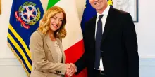 Marche, il governatore Acquaroli ha incontrato la presidente Meloni