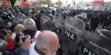 Argentina, scontri con la polizia alla manifestazione dei pensionati