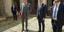 Marche, il ministro Giuli ha visitato Villa Buonaccorsi