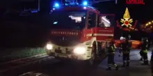 Salerno, simulato incidente ferroviario: vigili del fuoco usano mezzo bimodale